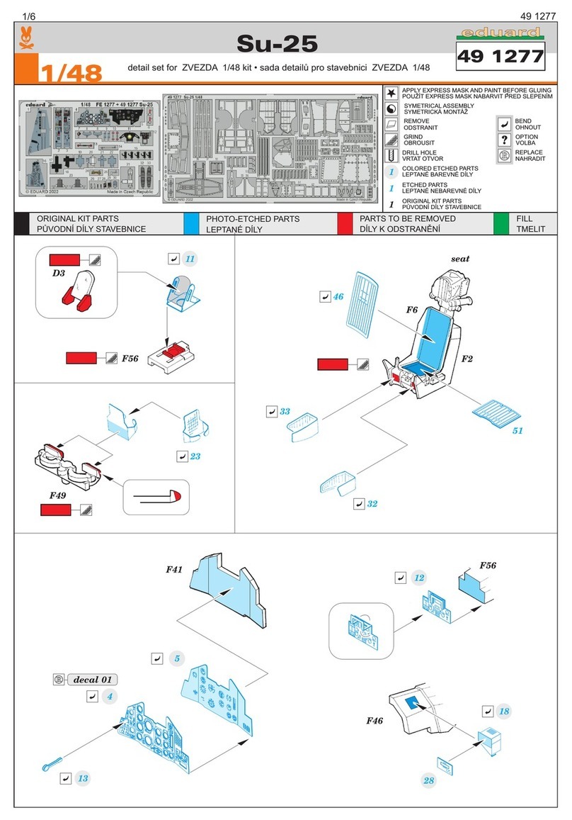 Eduard Su-25 instructions