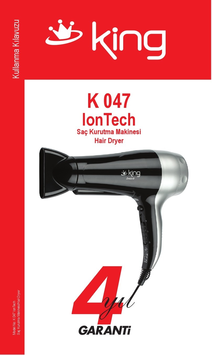 KING IonTech K 047 User manual