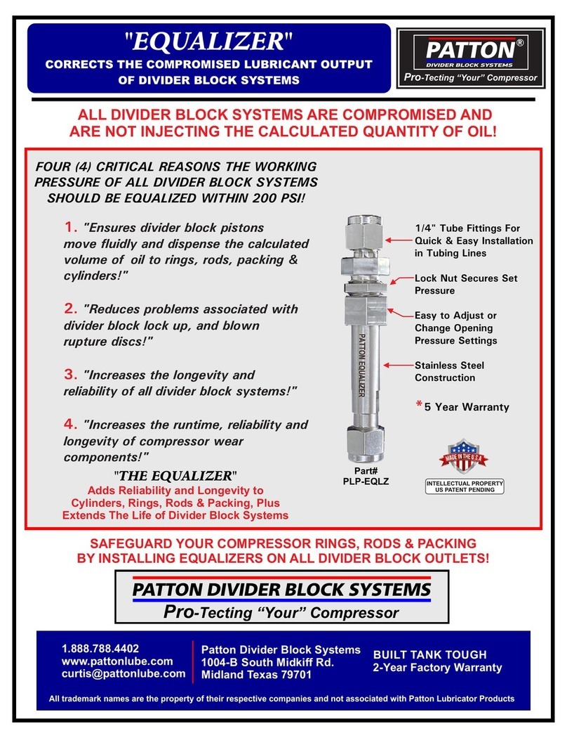 Patton EQUALIZER User manual