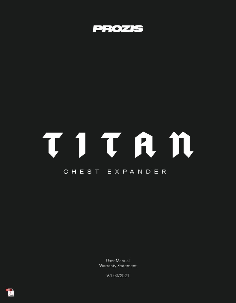 PROZIS TITAN Chest Expander User manual