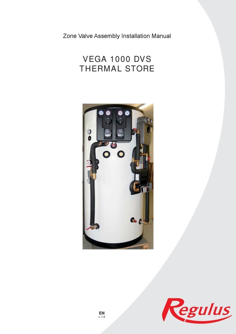 Regulus VEGA 1000 DVS installation manual