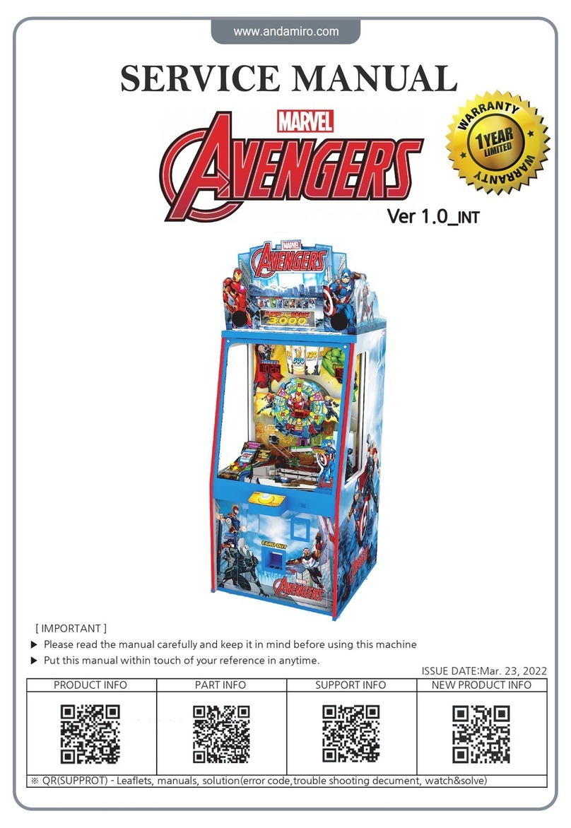 Andamiro AVENGERS User manual