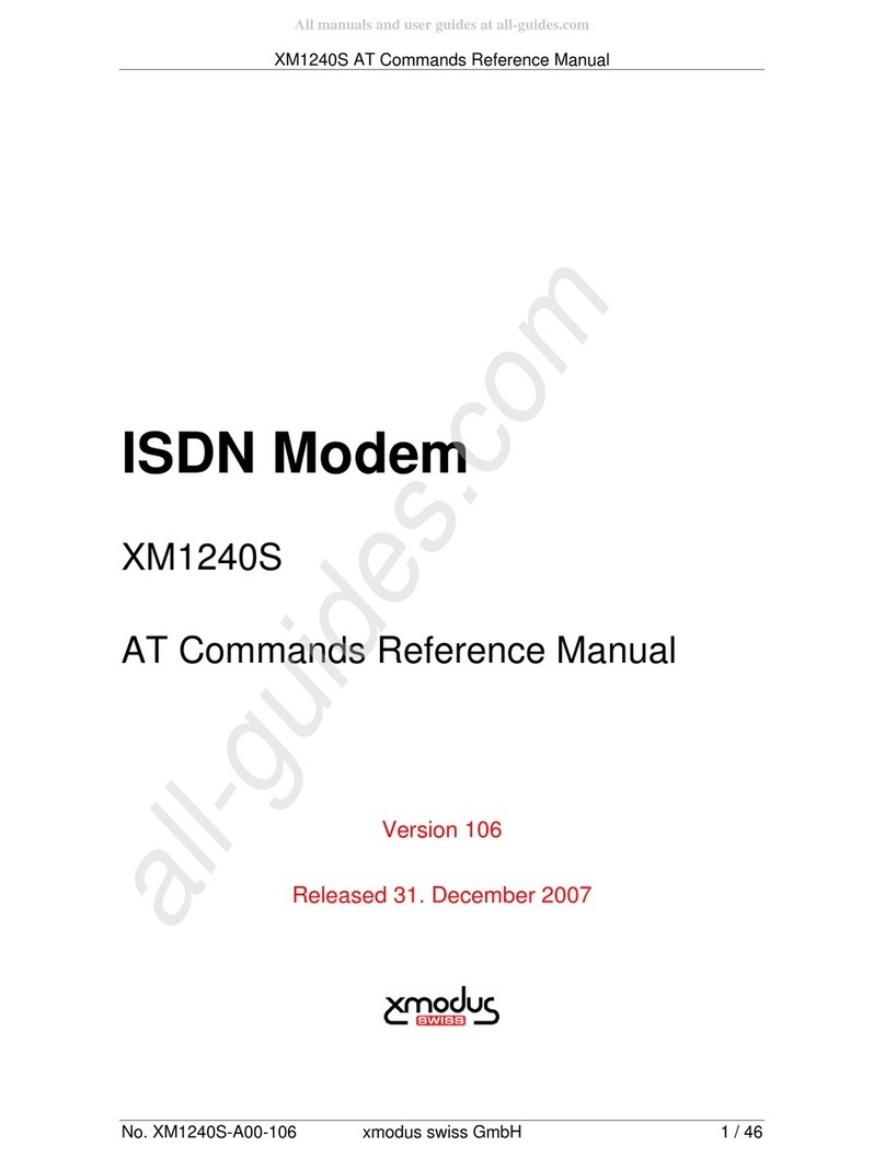 XMODUS AL5068S AT Commands Reference Guide