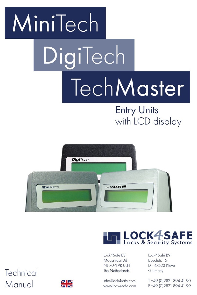 Lock4Safe MiniTech Technical manual