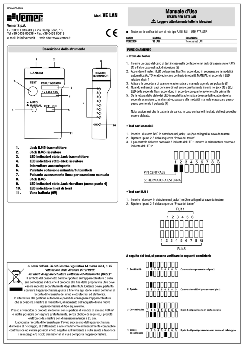 Vemer Ve LAN user manual
