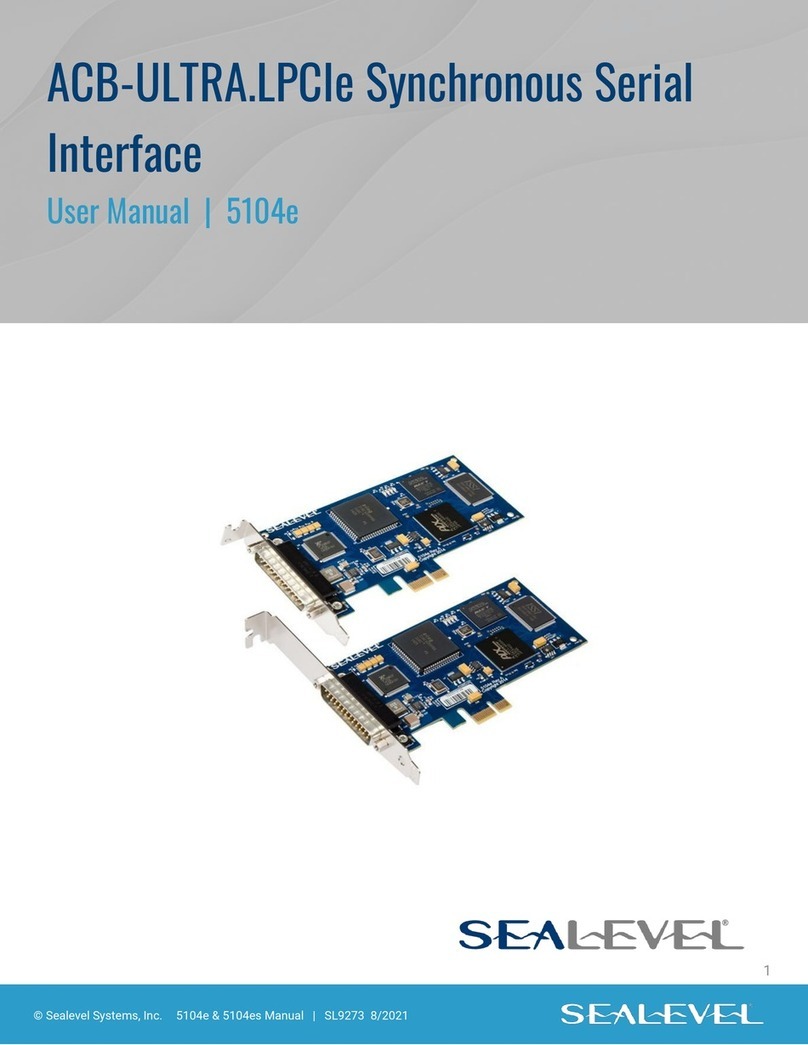 SeaLevel ACB-ULTRA.LPCIe user manual