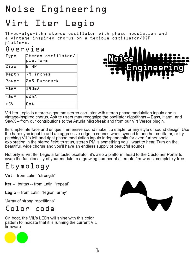 Noise Engineering Virt Iter Legio User manual