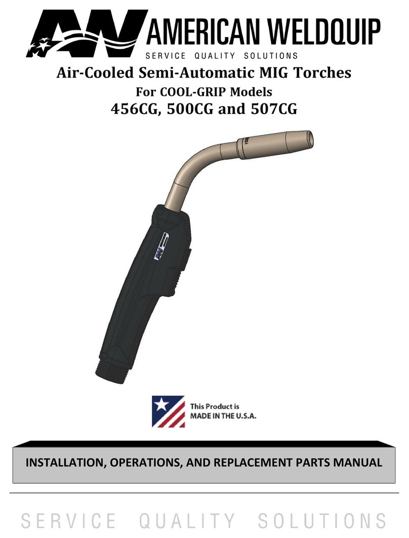 AMERICAN WELDQUIP 456CG manual