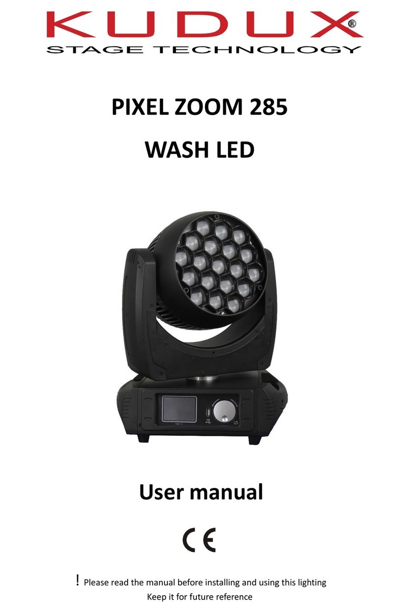 Kudux PIXEL ZOOM 285 user manual