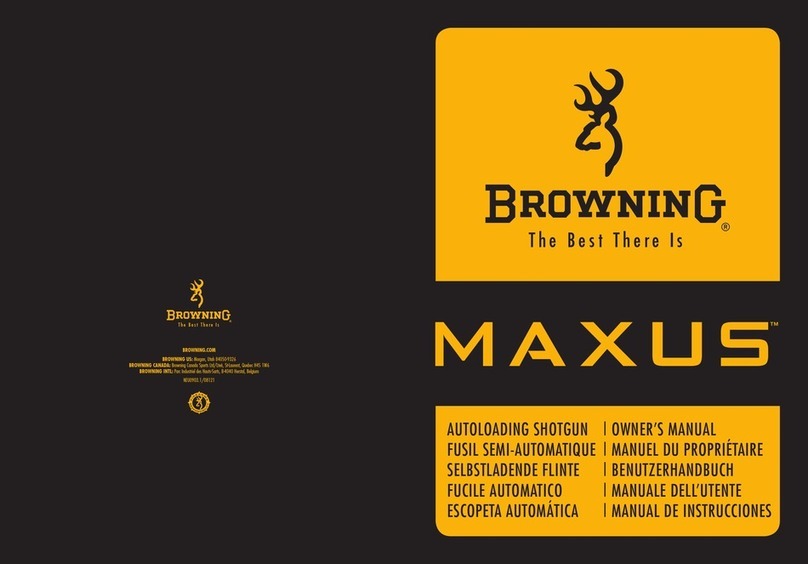 Browning MAXUS User manual