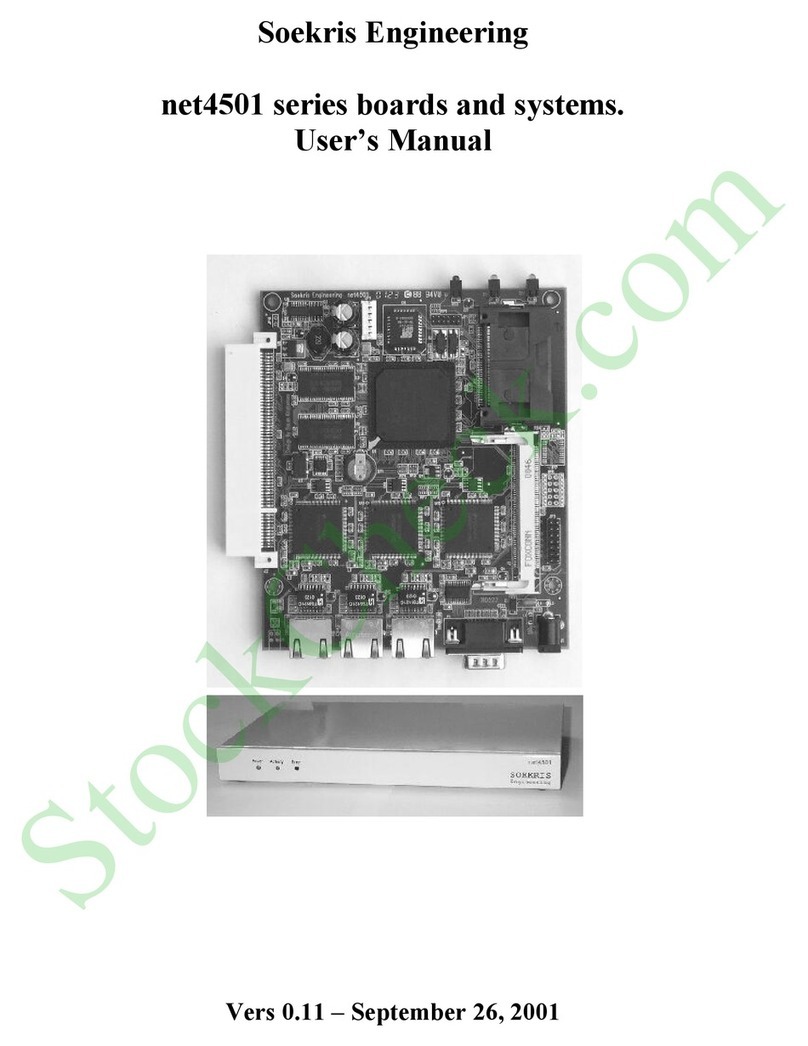 Soekris net4501 Series user manual Soekris net4501 Series user manual
