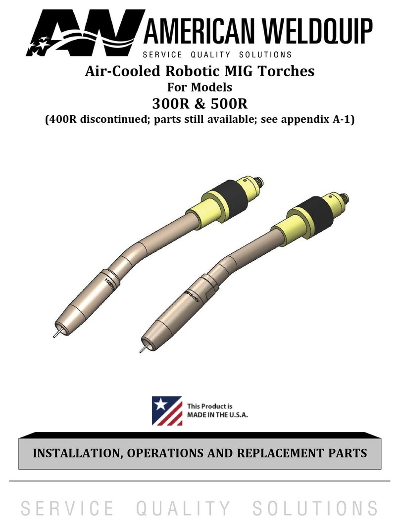 AMERICAN WELDQUIP 300R manual