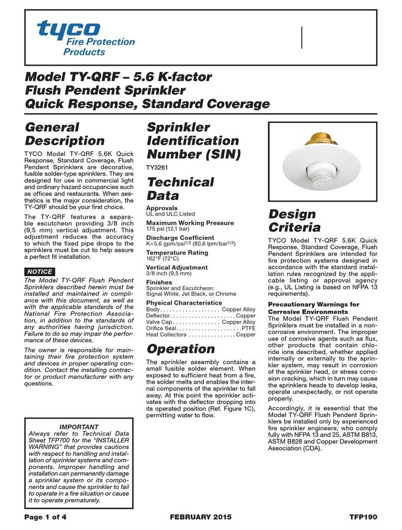 Tyco TY-QRF-5.6 User manual