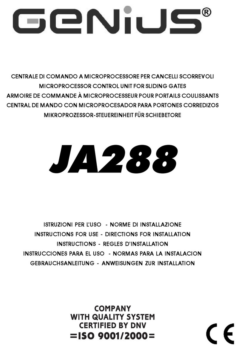 Genius JA288 instructions