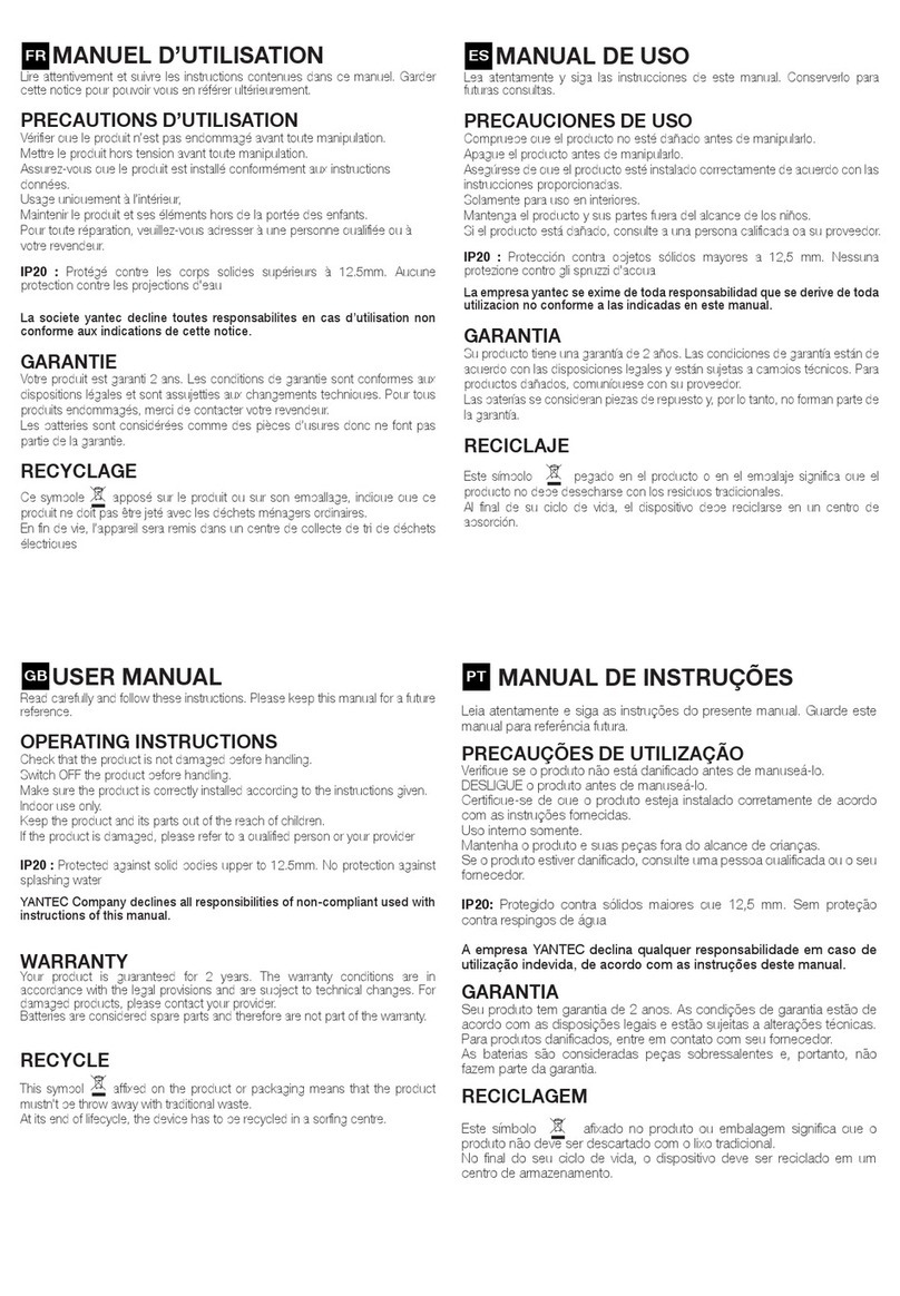 XanLite RE60055ROCCT user manual