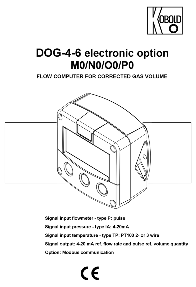 Kobold DOG-4 Operation manual
