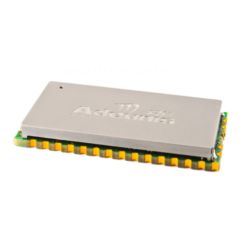 Adeunis RF SIGFOX Si868-25mW User manual