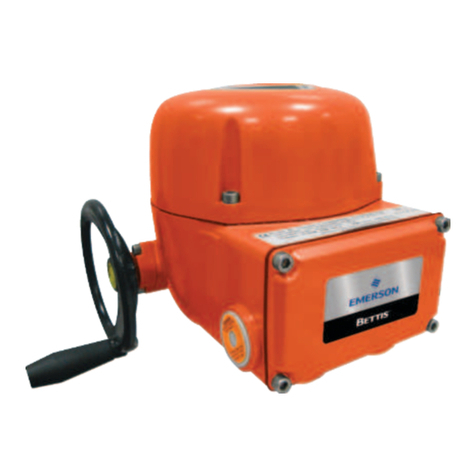 Emerson Bettis Om3-SCE300 Installation, operation and maintenance manual