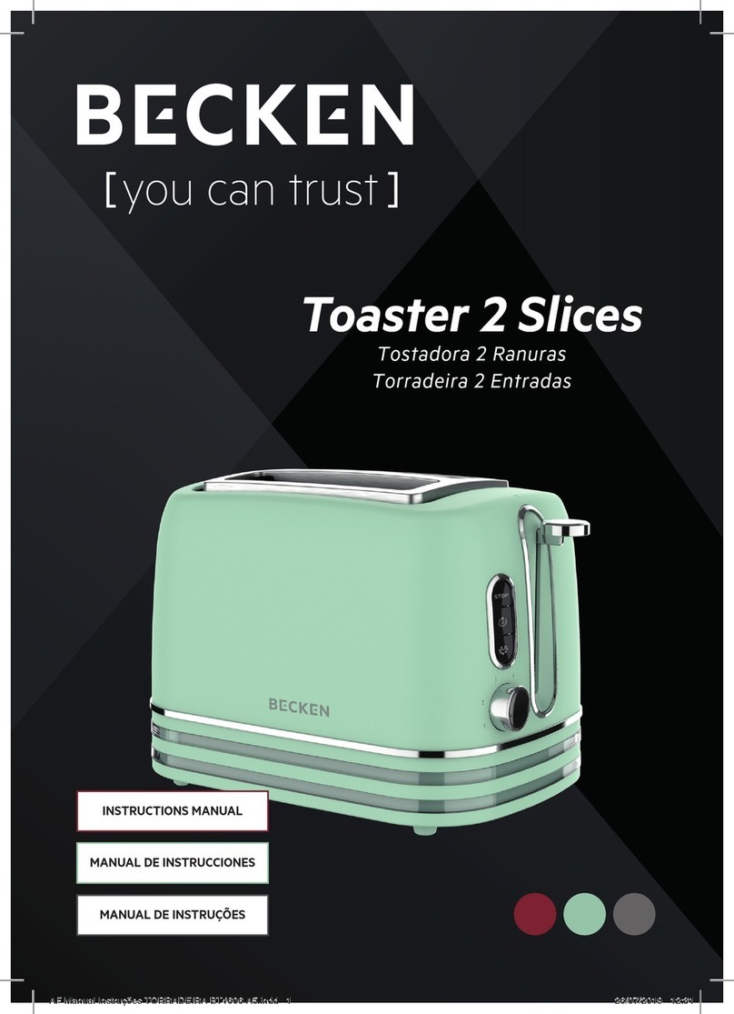 Becken TORRADEIRA BT4606 instruction manual