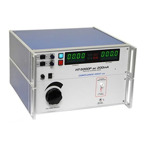 Compliance West HT-5000P instruction manual