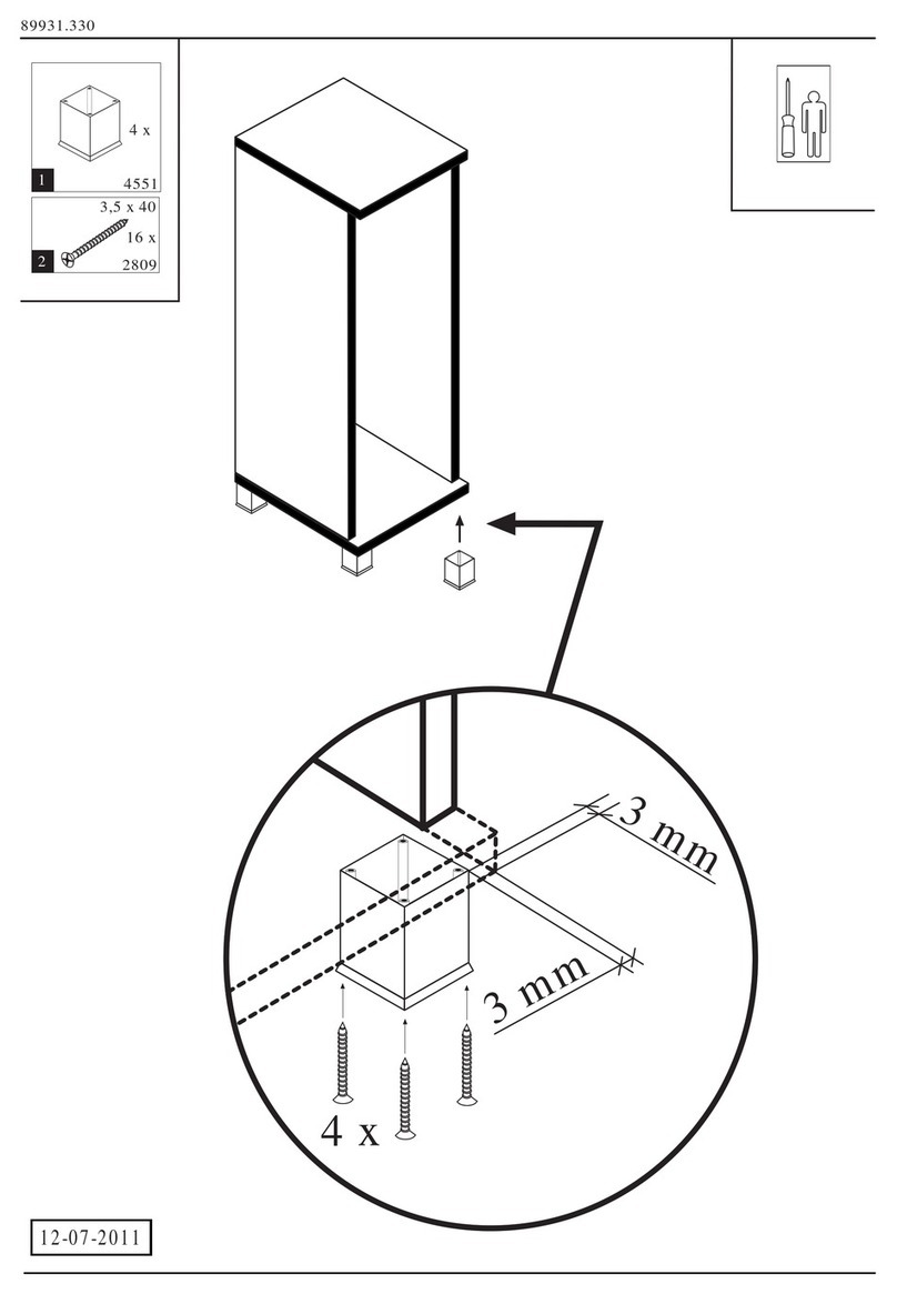 HELD MOBEL 89935.330 instructions