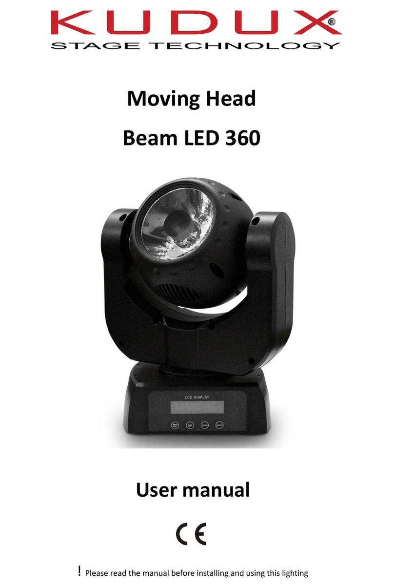 Kudux Beam LED 360 user manual