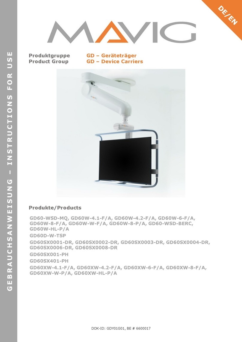 MAVIG GD60-WSD-MQ Instructions for use