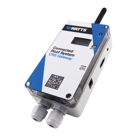 Watts Connected Roof 8200875 User manual