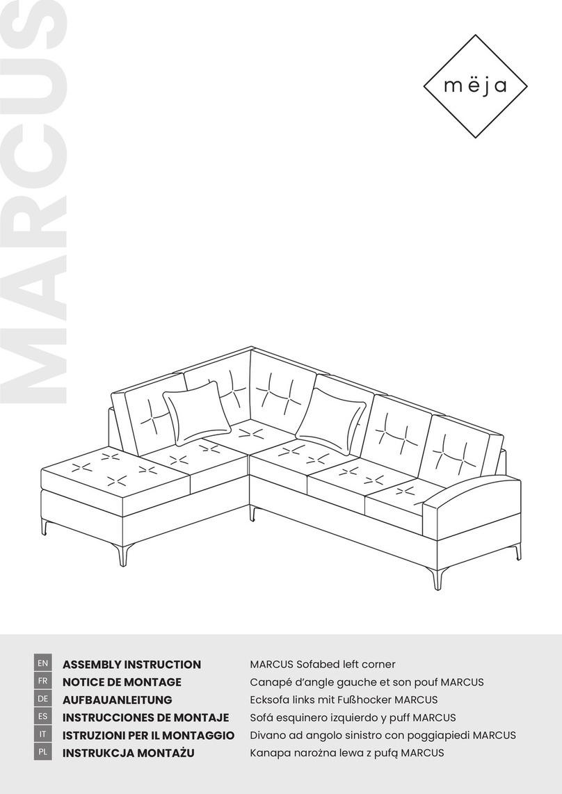 Meja MARCUS Assembly instruction
