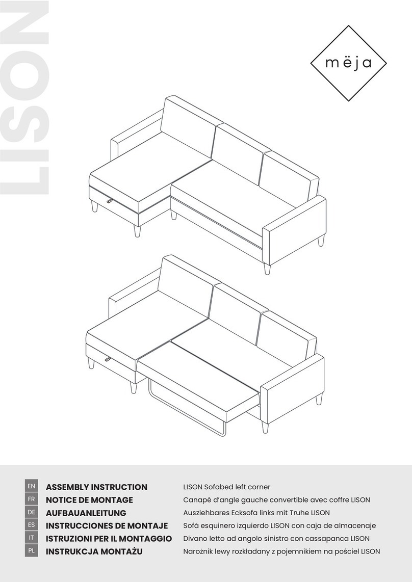 Meja LISON Assembly instruction