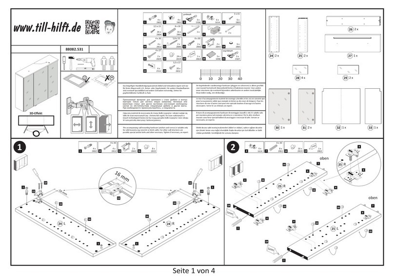 HELD MOBEL 88082.531 instructions