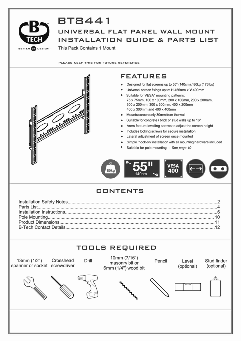 B-Tech BTB441 Instruction Manual