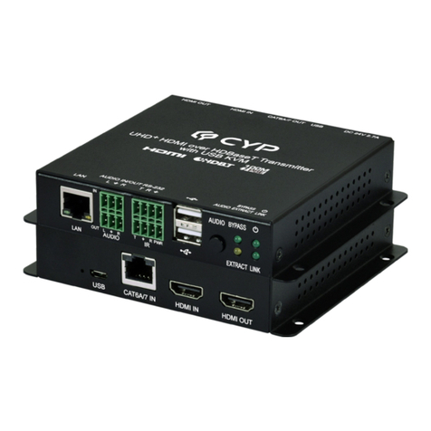 CYP VEX-E4501T Operation manual