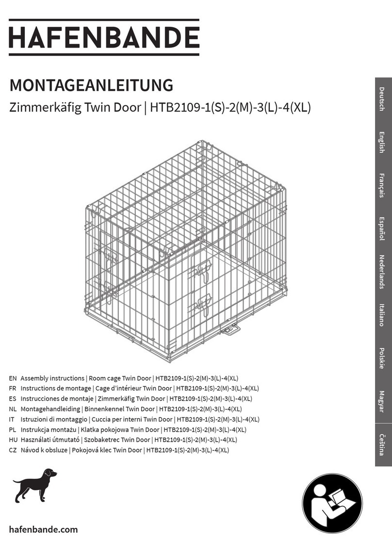 HAFENBANDE Twin Door Assembly instructions