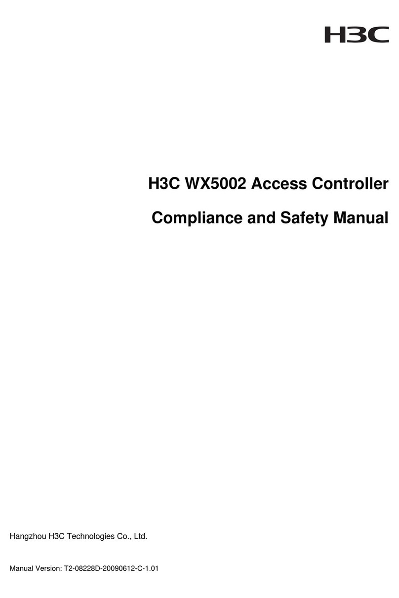 H3C WX5002 Instruction Manual