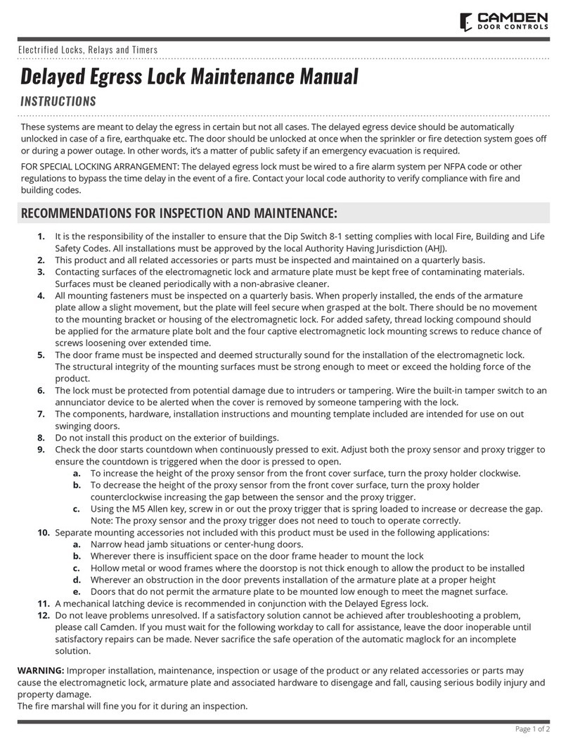 CAMDEN CX-DE1200 User manual