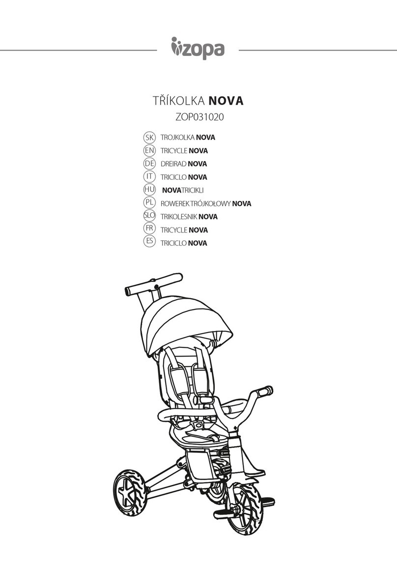 zopa NOVA ZOP031020 manual