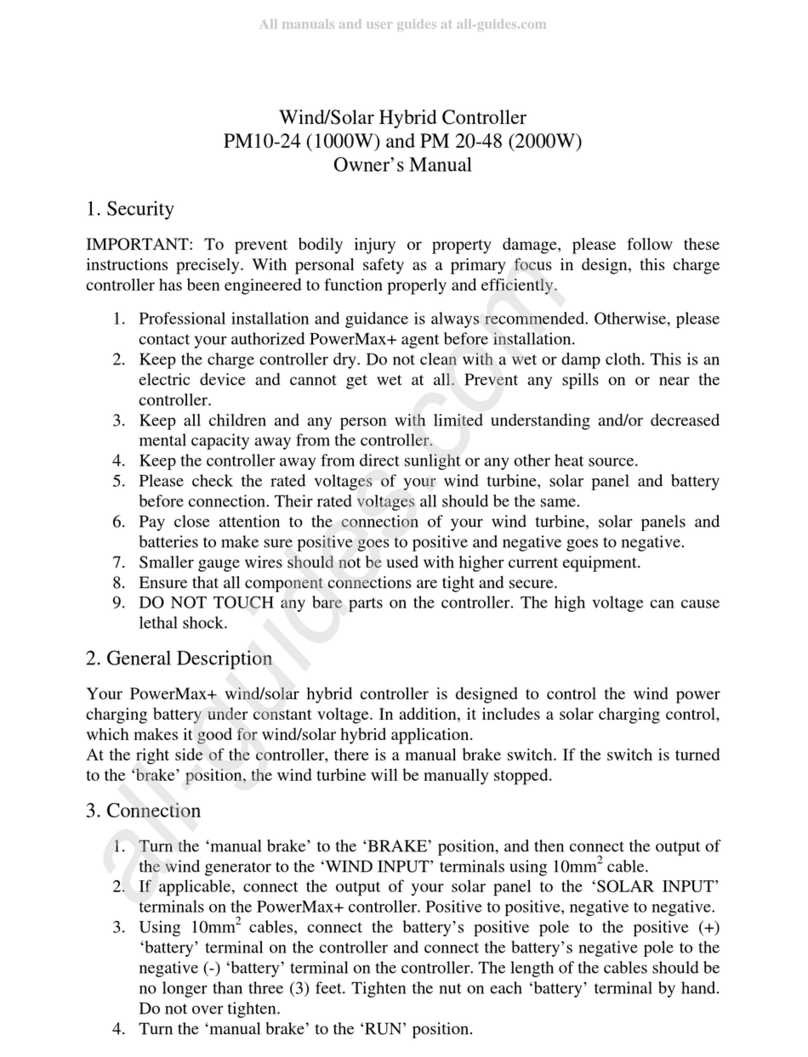 A&C GreenEnergy PM10-24 owner's manual A&C GreenEnergy PM10-24 owner's manual