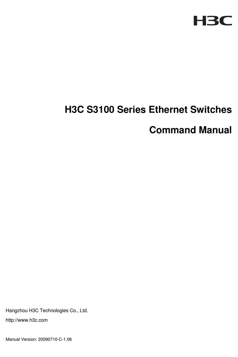 H3C S3100 Series Installation instructions