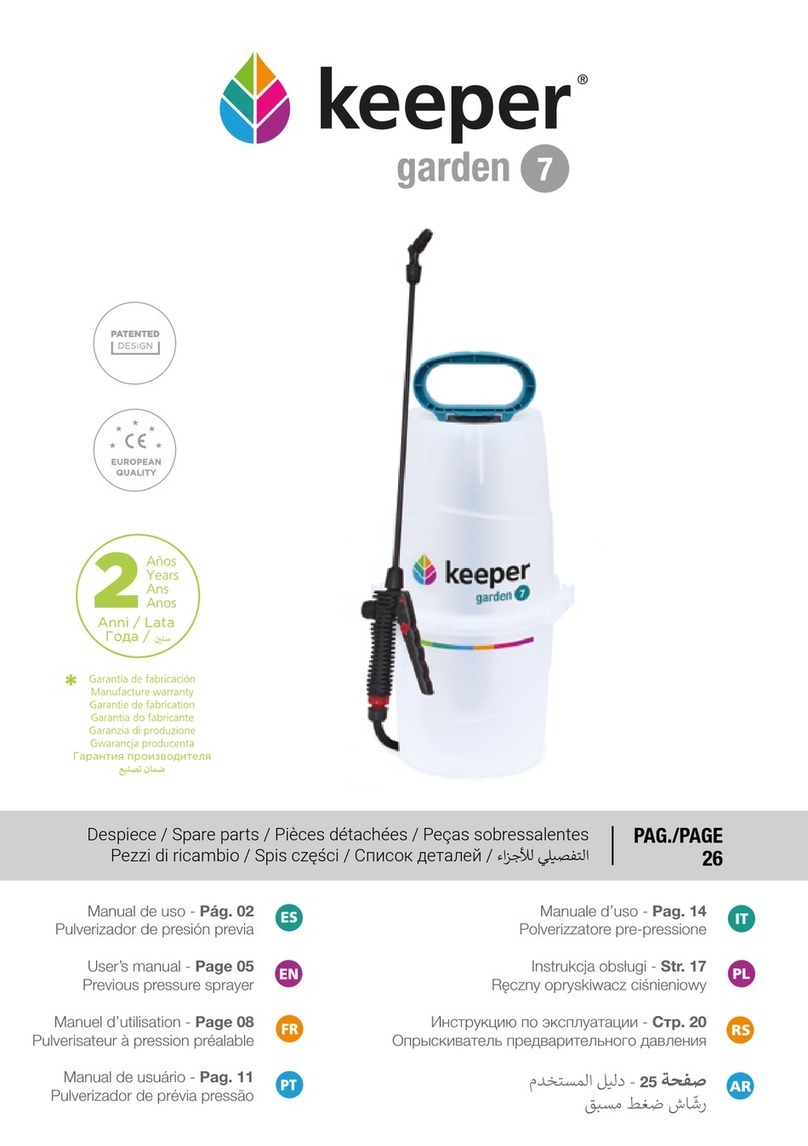 Keeper GARDEN 7 user manual