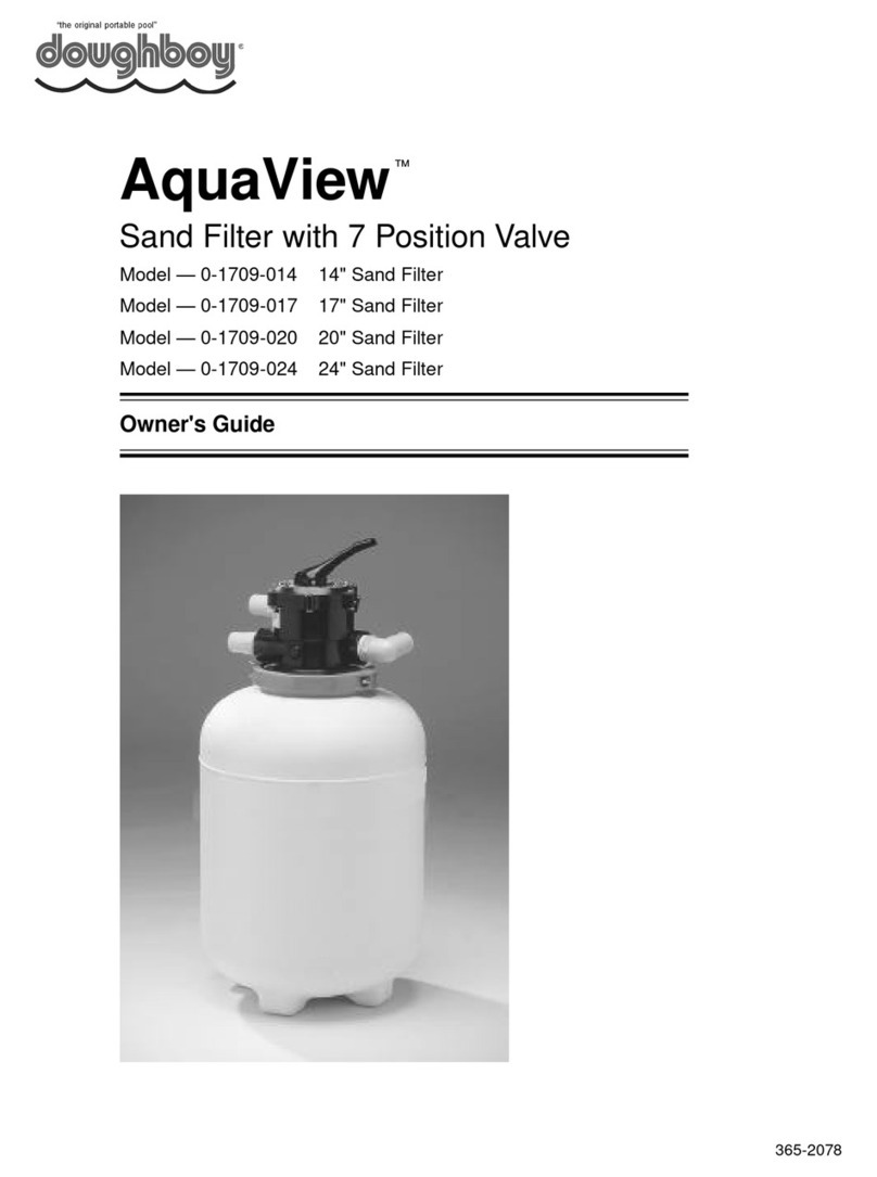 Doughboy AquaView 0-1709-014 User manual