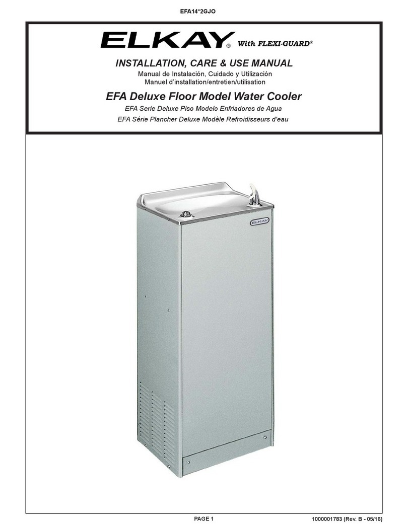 Elkay FLEXI-GUARD EFA Deluxe Installation manual