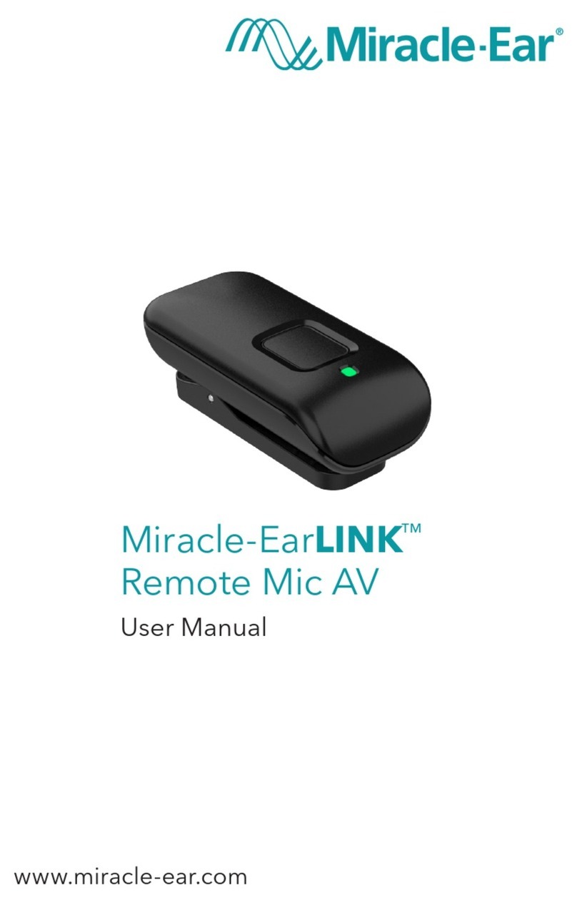 Miracle-Ear EarLINK Remote Mic AV user manual Miracle-Ear EarLINK Remote Mic AV user manual