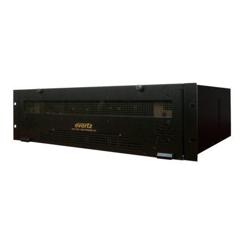 evertz 7700 MultiFrame manual