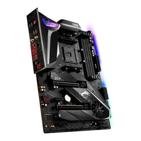 MSI PRESTIGE X570 CREATION quick start