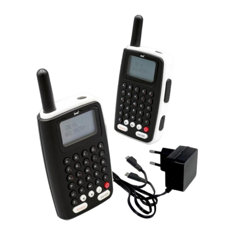 Buki Walkie Talkie Messenger manual