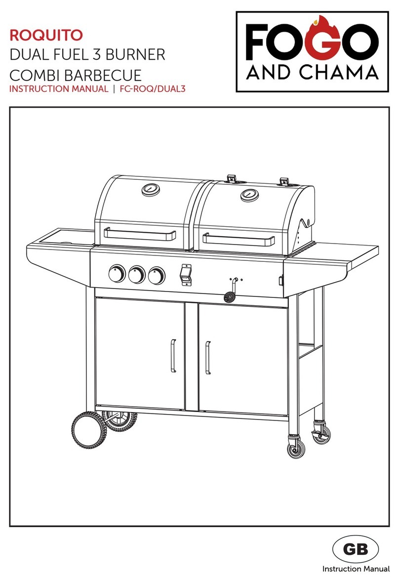 Fogo & Chama ROQUITO instruction manual