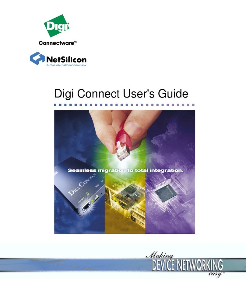 Digi NetSilicon Connectware Connect Series user guide Digi NetSilicon Connectware Connect Series user guide