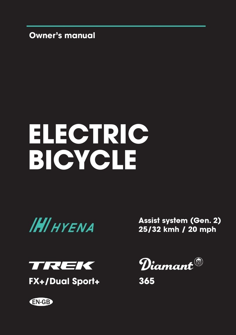 Hyena TREK FX+ owner's manual