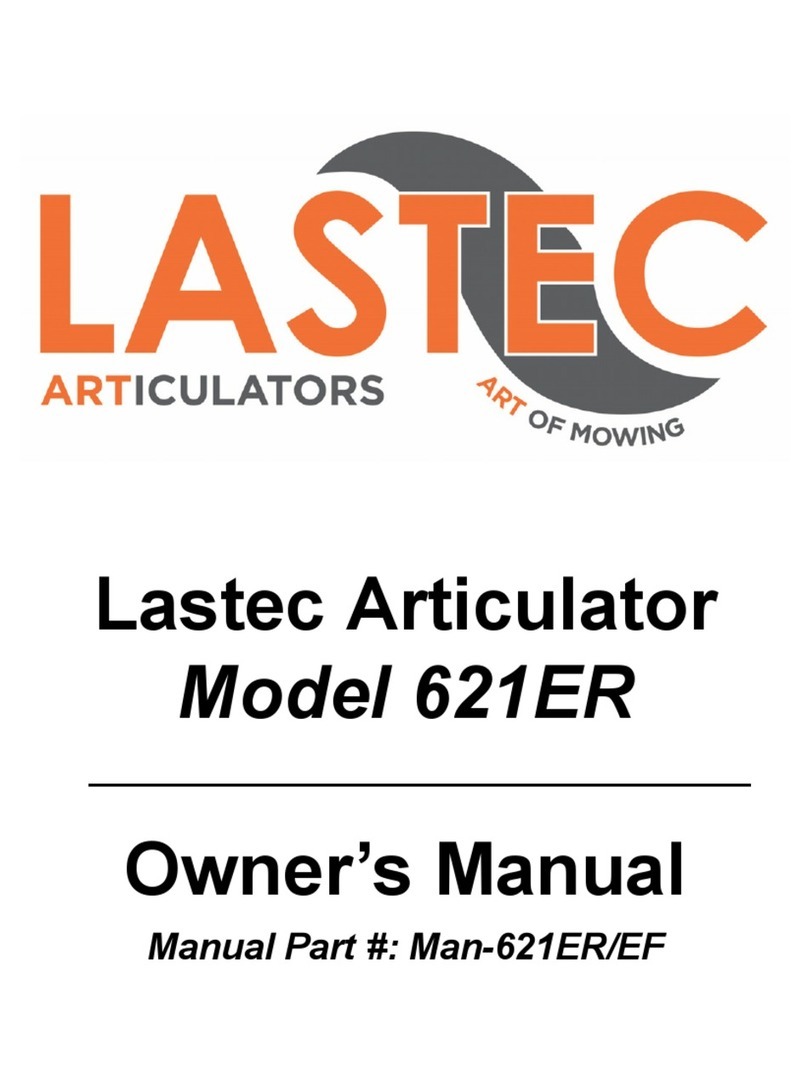 Lastec 621ER owner's manual